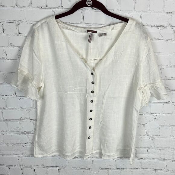 Superdry Peasant Top - Picture 1 of 5
